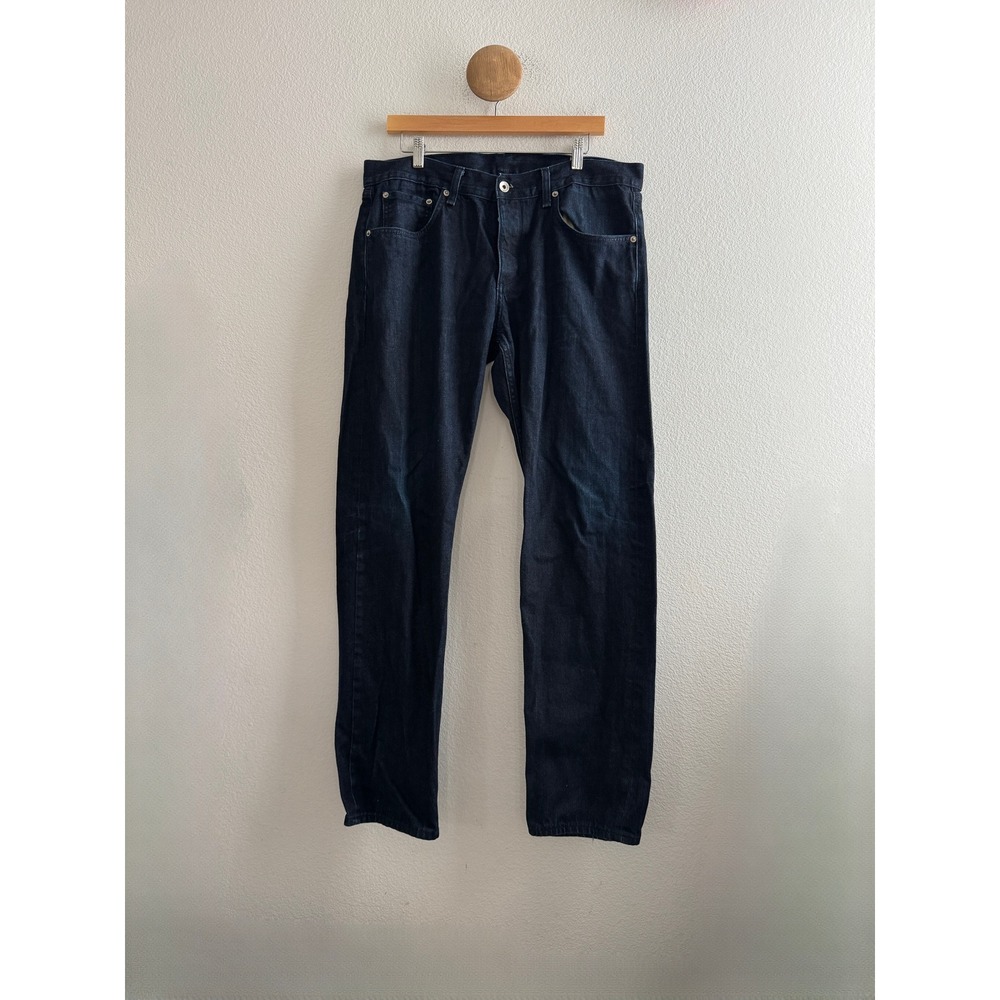 Rag & Bone Fit 2 Slim Selvedge Denim Jeans Indigo Blue Mens 36 Made in USA